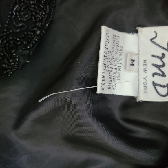 Sz M Beaded evening jacket - Picture 4 of 5